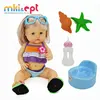 16" newborn doll eats pees crying plastic doll toy for wholesale