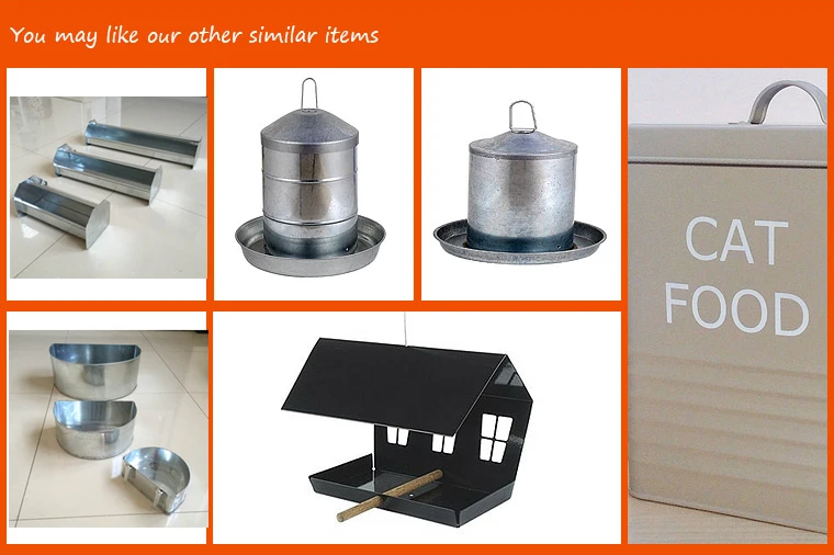 Silver Galvanized Metal Automatic Chicken Feeder For Sale Buy