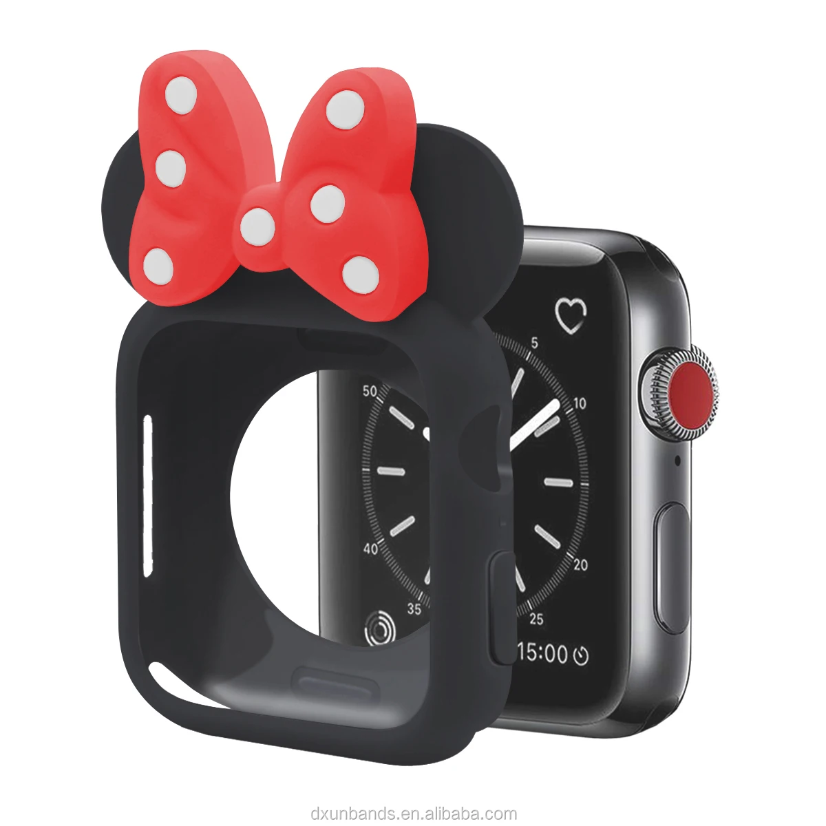 For Apple Watch New Series 4 Cute Cartoon Tpu Case Cover 44mm 40mm Soft