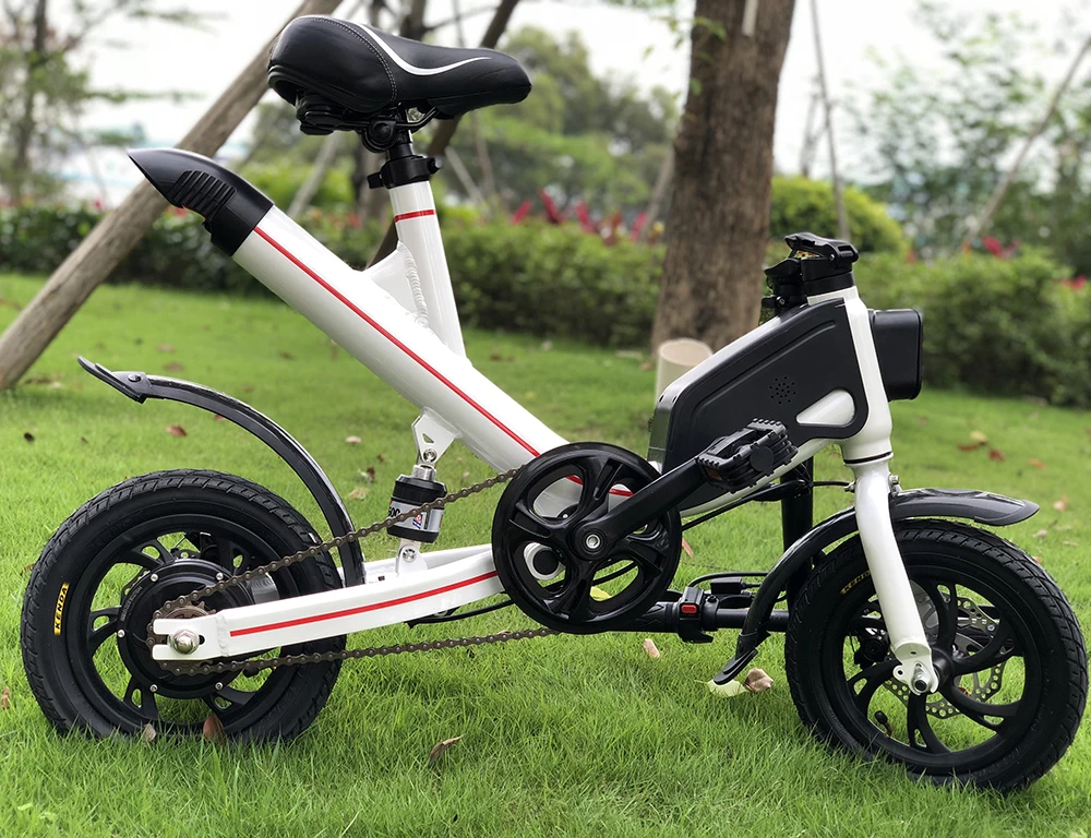 Pedals Assist Small Tyre 12inch Brushless 250w Motor Electric Bike E