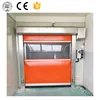 Reset Zipper Door Self Repairing High Speed PVC Industrial Roll Up Fast Rolling Door