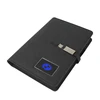 agenda power bank diary planner notebook organizer shaking light up Logo with pendrive usb