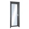 Cable handrail aluminium cabinet door three panel sliding glass