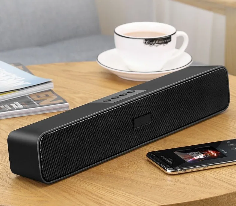 Cheap Sound Bar With Built-in Subwoofers With 3.5mm Aux,Usb,And Tf