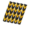 Rubbe Reflective Funtions Corner Guard Wall Protectors - L Shape, Rounded Edge