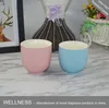 Lovely ceramic cup natural scented soy candles