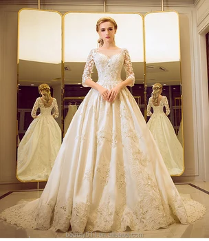 Gaya Baru Custom Made Elegan A Line Bergigi Chiffon Dan Tiga