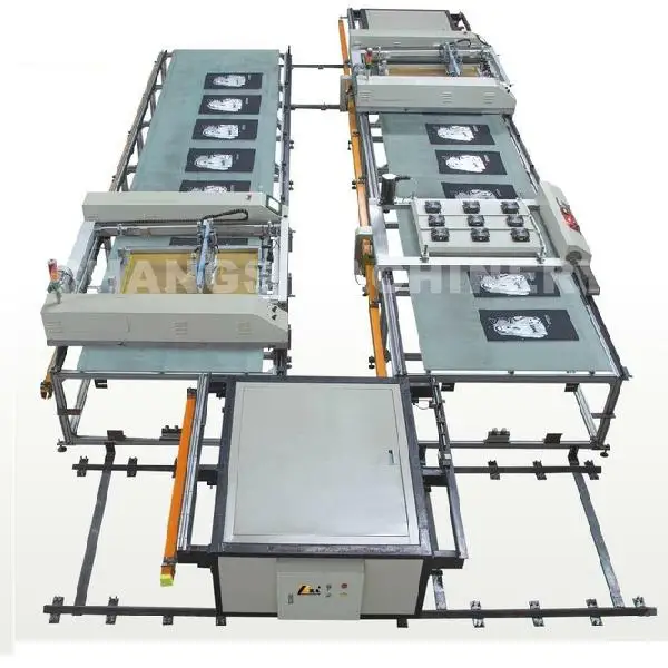 automatic textile screen printing machine