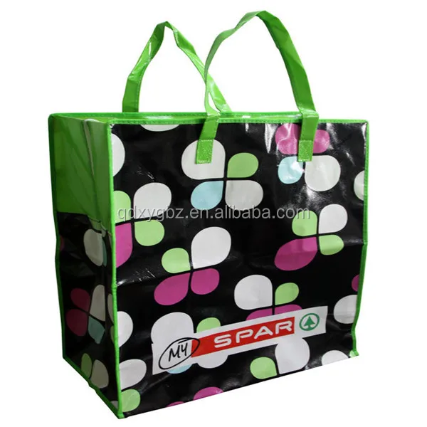 reusable polypropylene shopping bag