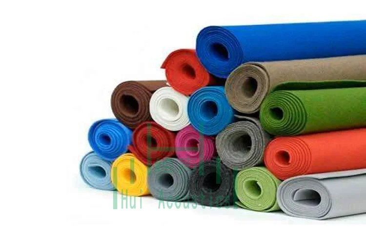 Sound Absorption Fabric Felt Color Options