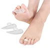 anti-friction hallux valgus pro silicone gel toe separators for bunion corrector