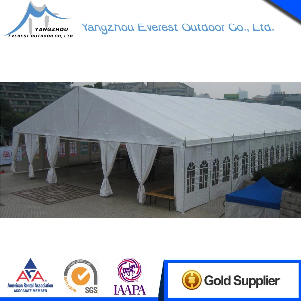 Used White Marquee Tent China Large Pvc Fabric 15m X 20m Party Tent
