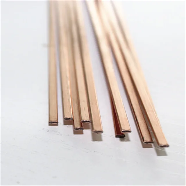 Phos-copper Brazing Rods Hvac A/c Welding Flat Rod Bar Refrigeration ...