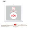 GSM Quad-Band senior SOS,a10 wrist panic button +3 speed dial number for two-way intercom+medicine alert for senior K4