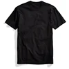 Wholesale blank 100 cotton t shirts bulk blank short sleeve plain black t shirt