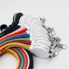 2019 hot selling high quality CE ROHS promotional gift multiple charger micro 3 in1 nylon lanyard usb cable for iPhone for Andr