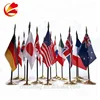 Different countries 100% polyester Desk Table National Flag