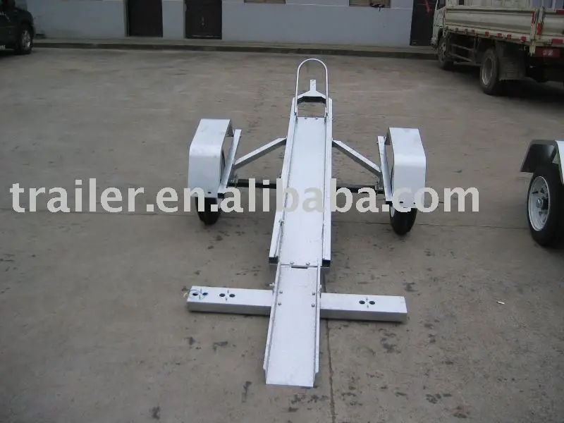 single dirt bike trailer