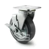 Non Marking Thermoplastic Elastic Rubber TPR Caster Castor Wheels for hotels