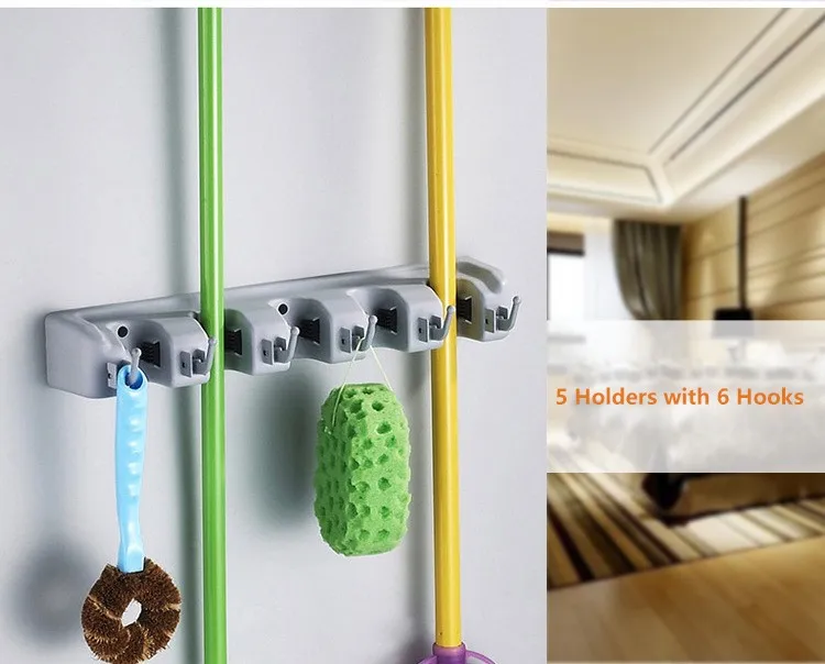 Multifunctional Slim Broom Holder Behind Door Mop And Broom Holder Wall Buy Slim Broom Holder