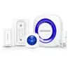 2019 new upgrade wireless ring doorbell with multi-function home burglar alarm system kit,simple install and support oem/odm