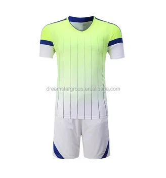 New Design Green White Stripe Soccer Jerseys,Blank Training Uniform For ...