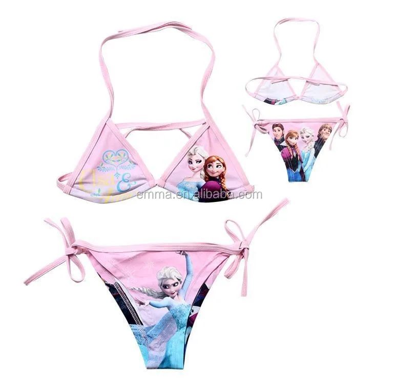 little girl frozen swimsuit