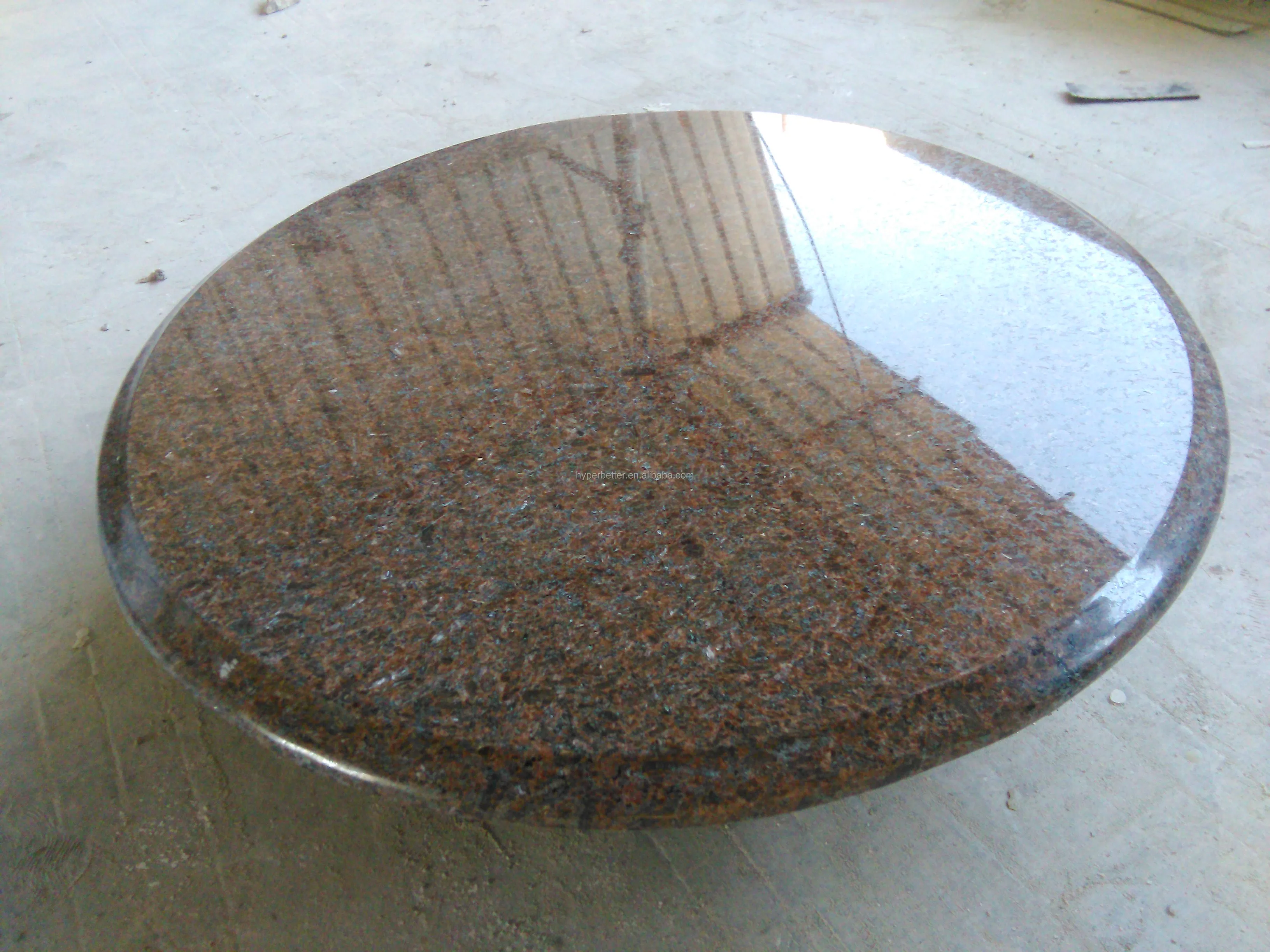 Imperial Brown Granite Kitchen Table Tops Metal Base Buy Granite