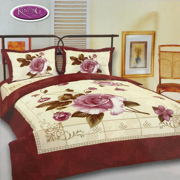 China Textile Stock Cheap Duvet Covers Bedsheets Bedcover Hand Made Bed