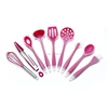 Non-stick 9 pieces food grade silicone kitchen utensils set