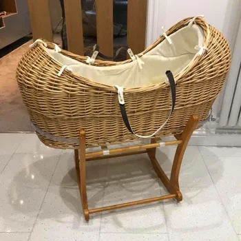 baby basket on wheels