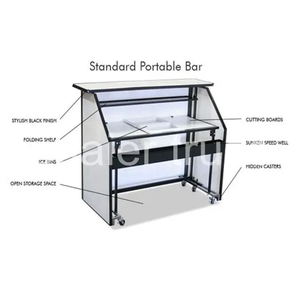 Movable Bar Counter Folding Portable Movable Bar Counter Folding Portable