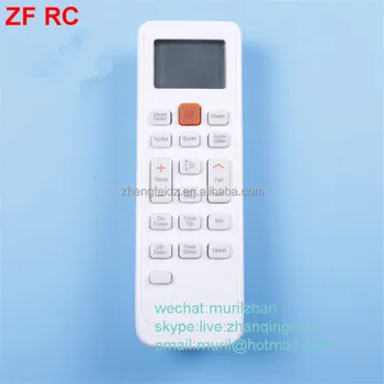 White 19 Keys Ac Remote Control For Samsung Db63-02827a Air-conditioner 