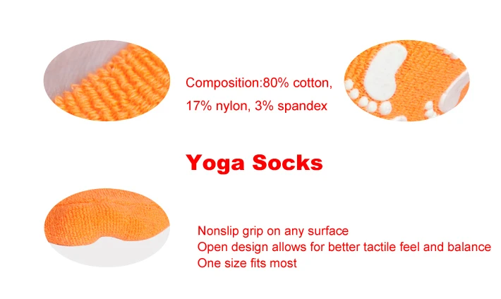 Yoga Socks Non Slip Pilates Barre Wth Grips for Women