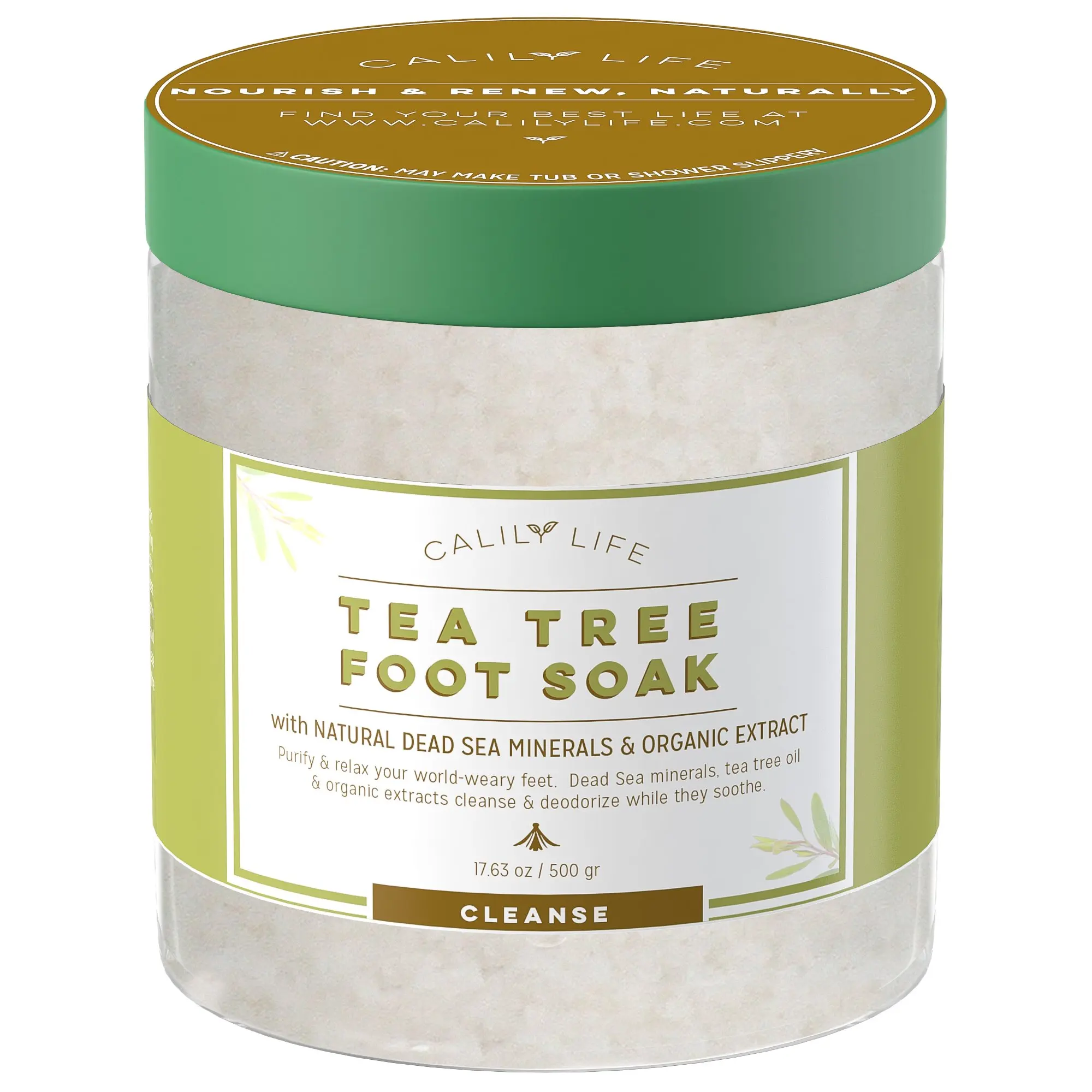 Soak. "Tea Tree foot Soak", 454 gr, Melao. Dead Sea Minerals Life. Лекарства Элайф Органик. Soak чай.