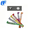 Hot selling two parts medical wristband lock snap closure