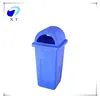 Large plastic waste bin with wheels