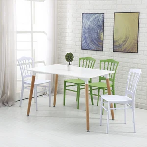 Long Striped Comfort Plastic Chairs