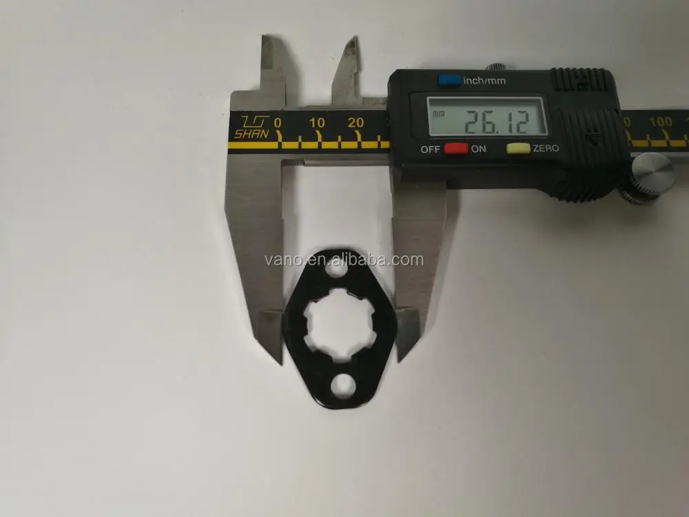 Good quality black stainless steel sprocket lock