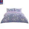 Luxury 100% Cotton Print Duvet Cover Set with Pillow Case Quilt Cover Bedding Set All Size
