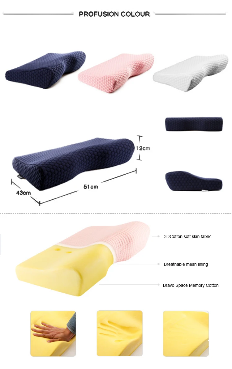 memory foam bed pillow