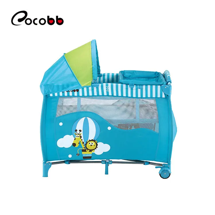 Modern luxury safety baby play yard baby playpen with EN716 certification