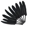 Feather Factory Wholesaler Natural Goose Feather Black 4-6Inch/10-15Cm 100 Pcs DIY For Small Feather Wing