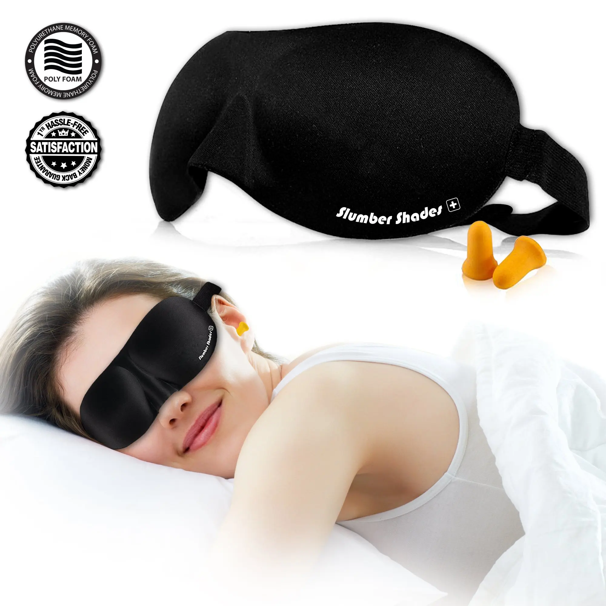 Sleep Mask Countoured Eye Shades 