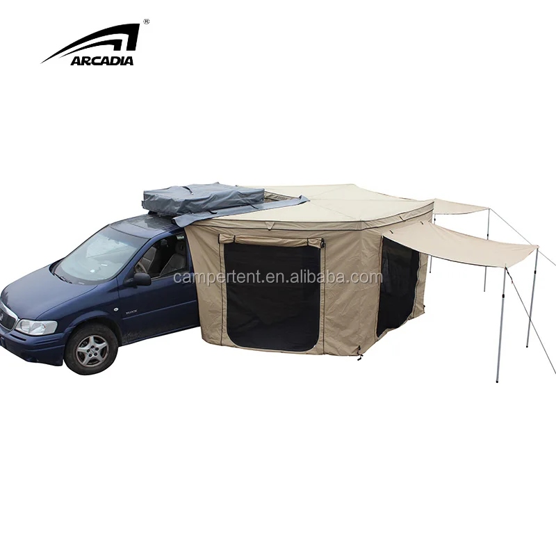 4x4 Off Road Car Retractable Awning For Car Tent Camping Equipment