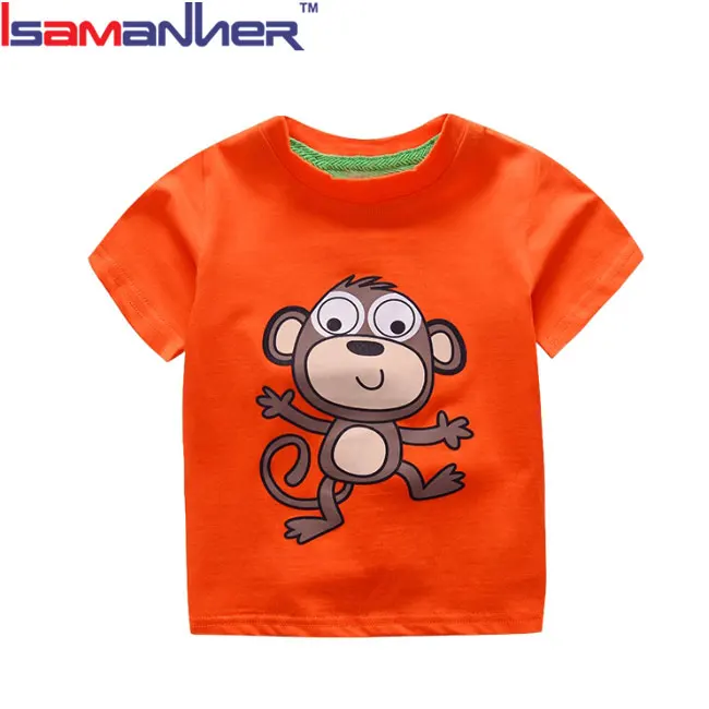 Custom 100% Cotton T Shirt Printing Cartoon Kids T Shirt Wholesale ...