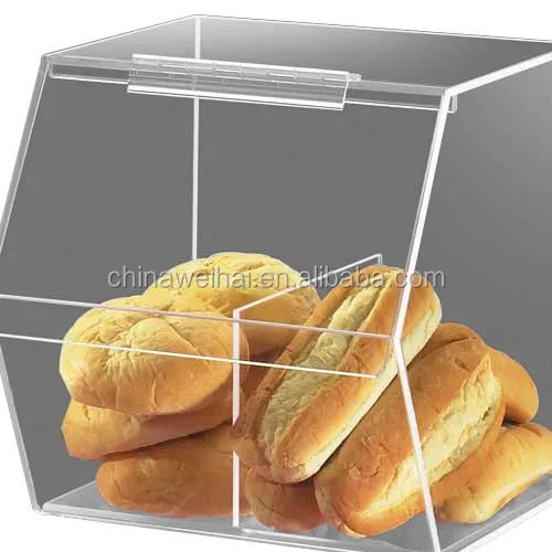 Clear Acrylic Bread Display Box Buy Acrylic Bread Box,Acrylic Bread