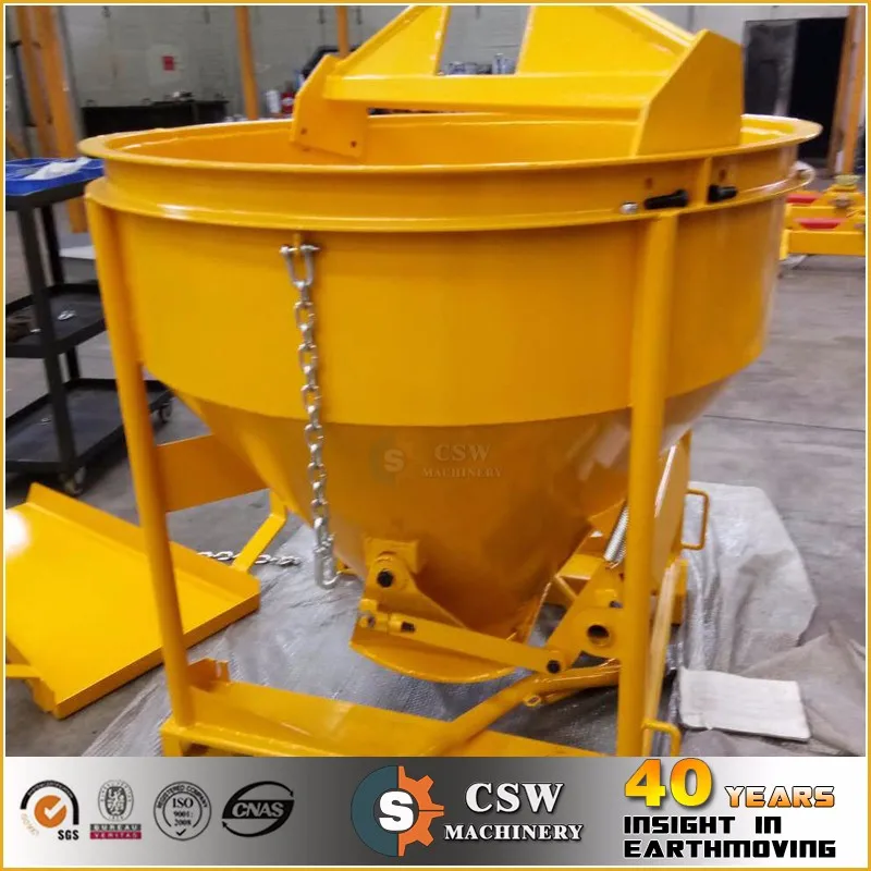 Updated Design Of Concrete Kibble Bucket For Construction Contractors