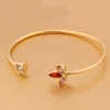 Professional Factory Supply Fashion 18k gold plated bracelets bangles for women jewelry