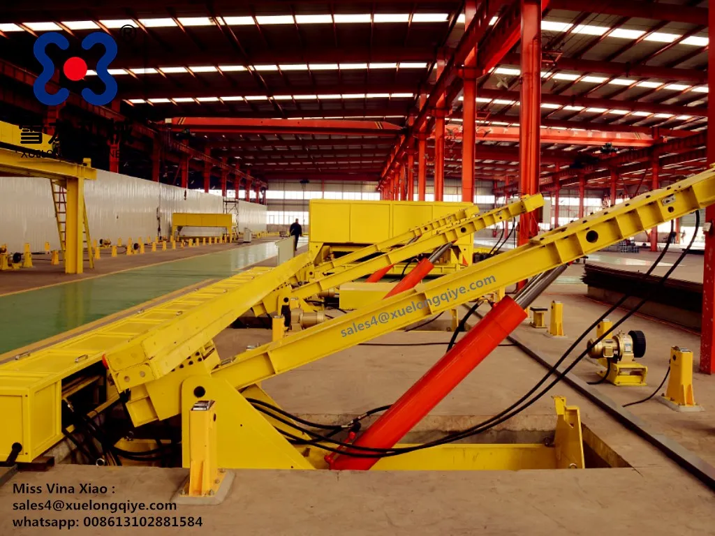 Precast Concrete Tilting Rotary Table For Wall Panel Molds With